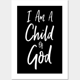 I Am Child Of God Awesome Jesus Lover Costume Posters and Art